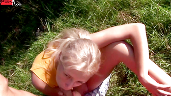 Dolls get Fucked on Lake Side - Sexual Video with Hot Babe in Nature (Final).mp4. Full HD..