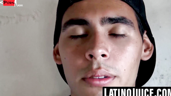 Tanned Latino Stud Gets Filled and Decorated with Scorching Cum