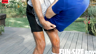 TinyHunkTakedown Hottie Dolf Dietrich gobbles tiny boy Marcus Rivers