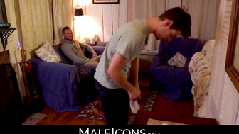 Greek God Daddy Takes on Tattooed Twink in Hardcore Anal Action