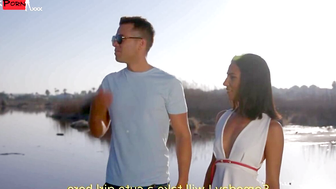 "Pool Side Passion - Latina Babe Seduces Pool Boy For A Wild Ride"