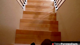 AlphaStepMom XXX Busty Blonde Jez fiancé fucks husband POV cowgirl creampie