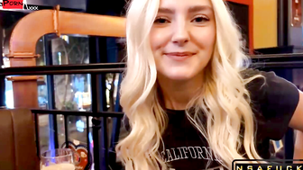 Mature Beauty Eva Elfies Seductive Encounter at the Sports Bar