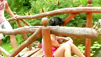 Ellis Meets Her Match on the Bridge A Hardcore Anal Affair