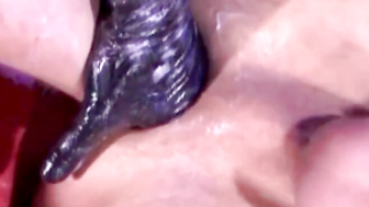 "Central Fistings Extreme Anal Gaping with Swallowing"
