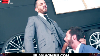 Busty Boss Lady Cristiana Frohlich Gets Her Curvy Buns Devoured by Hirsute Top!