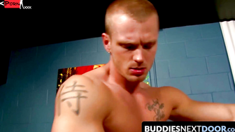 Alpha Pleasure Muscular Studs Unite for Raw, Bareback Action