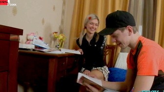 Blondes Bombshell - Gangbanged By Massive Dick Studs