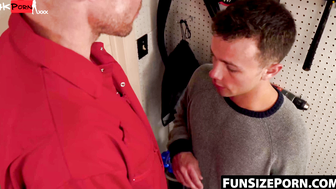 Later porn video – Rugged Stallion Dominates FreshFaced Hunk in Raw, Uninhibited Threeway
