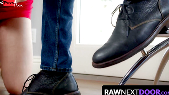 RawMusclePass Muscular stud Jackson Traynor GETS RIMMED roughly by rugged David Blake before BAREBACKING all day