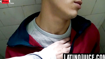 Latin Lovers Dark Secret Raw Sex in the Bathroom