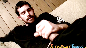 Legs Spread porn video – Alpha Male Hunter Unleashes Massive Cock in Sizzling Solo Session
