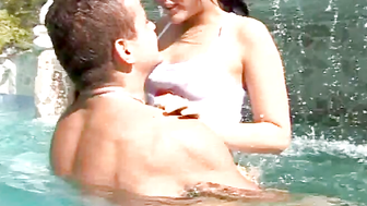 Isabel's Risky Game - Mature Voyeurism with Teenage Cutie