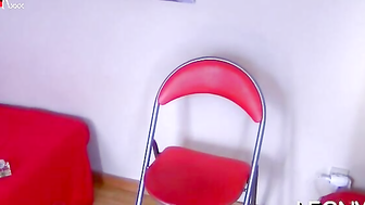 Leonie April - Puff Nips Licked & Sucked By Herself In Mirror