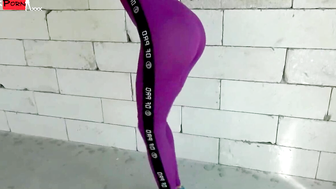 "Yoga Pants Yogi Sweaty Hot Sex - Stepsister Fucks Brother In Downward Dog Position"