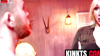 "Transgender Dominatrix Angelina Pleases Her Man With A Hardcore Fuck"