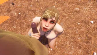 Lonely Wifey Fucks with Tribe Workers 3D