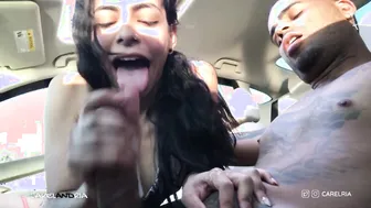 Fucking With My Bf Into His Vehicle Parked On The Beach