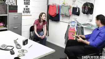 Women getting punished by shoplifter for stealing