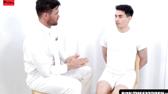 "Boy Missionary Twinks Bound And Jerked Off By Hunk Jocks"