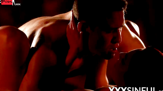 "Passionate Couple Enjoy Intense Hardcore Sex With Big Dick Pounding Her Ass"