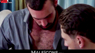 MaleIcons.com  Jaxton Wheelers Unstoppable Anal Mounting of Cute Roman Todd