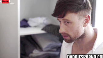 Rugged Dads XXX Midlife Crisis Seducing and Screwing His Sexy Stepson