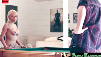 Stepbros Sizzling Siren  Blonde Bombshell Marsha May Gets Facial of a Lifetime