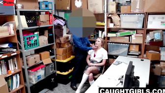 Blondes Get It On! - Hot Office Sex with Hottie Alysa Cole & Big Dick Stud