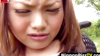 Japanese Cuties Secret Garden Public Pissing Fun in Tokyo