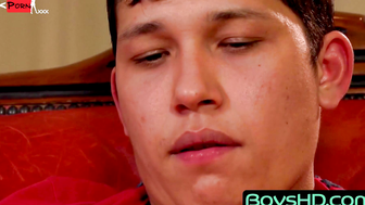 AnalRaw.com  Tattooed Twink Onas Cabello Fingers His Ass While Masturbating
