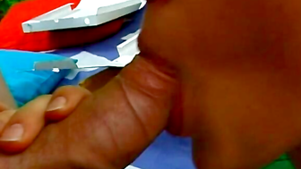 Pizzas & Kisses - Hot Blonde Babe Gets Her First Deepthroat Lesson From A Pro