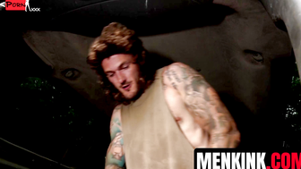 Bondaged Bound Slave Training Session with Christian Wilde & Brody Fox - Logan Aarons