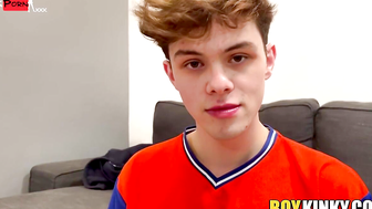 Sexy Twink Bottoms TAKEN HARD by 3 Hung Daddies Big Cock DP  Facial for Cutie