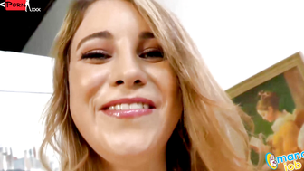 Kinsley Eden Slays The Game With Her Stepdads Massive Cock