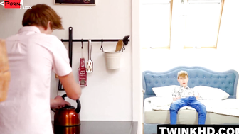 Steamy Kitchen Blowout College Hunks Unleash Their Inner Pervs