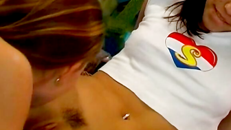 "Sensual Italian Couple - Intimate Moments Between Two Beautiful Women"