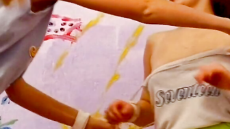 "Lesbians Unleashed - Intense Passion Painted Bodies"