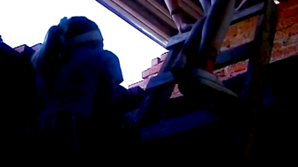 "Sex On The Rooftops - Scene With Two Hot Blondes"