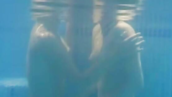 Lesbians Play Water Games - Poolside Fun with Hot Blonde Twins