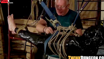 "KINKY DOMINATION - Fetish Fantasy With Young Hunk And Older Man"