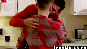 "Horny Billy Gets Rough And Raw Fucking From Hunk Stud Coltion In Bed"
