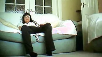 Housewifes Hidden Diary (Day two) - Wanking over another lady