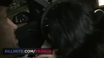 Black Bang porn video – Gang Bang on a parking with black woman