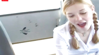 "Hot Babe Brett Blowjob - Sexually Charged Erotic Sensuality"