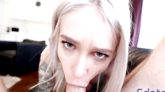 "Artistic Erotica - Exotic Dancer Gives Sensual Blowjob & Rides Big Dick"