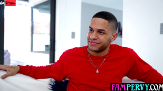 "Step-Mom's Big Black Dick - Step Son Gets A Lesson In Pleasure"