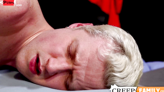 "Step-Daddy's Boy" - Gay Stepfather Fucks His Hot Twink Son Hard In Bedroom
