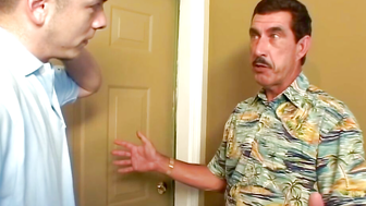 Hot Milf Cheating On Hubby with Stranger in Hotel Room - Old Man Fucks Young Blonde!