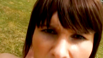 Debbie's Poolside Seduction - Hot MILF Teaches Young Guy A Lesson